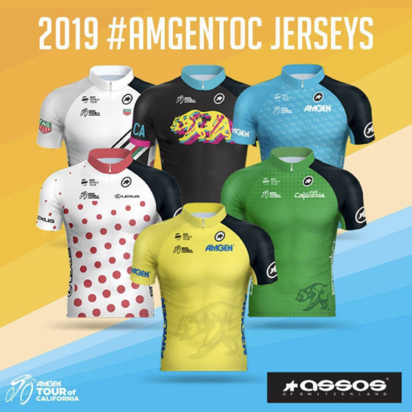 2019 Tour of California Jersey Design for ASSOS