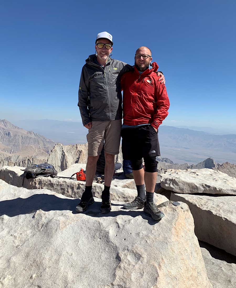JMT 2019 - Mt Whitney Summit | Scott & Craig